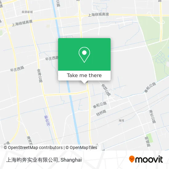 上海昀奔实业有限公司 map
