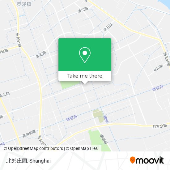 北郊庄园 map