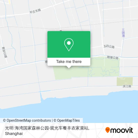 光明·海湾国家森林公园-观光车餐丰农家菜站 map