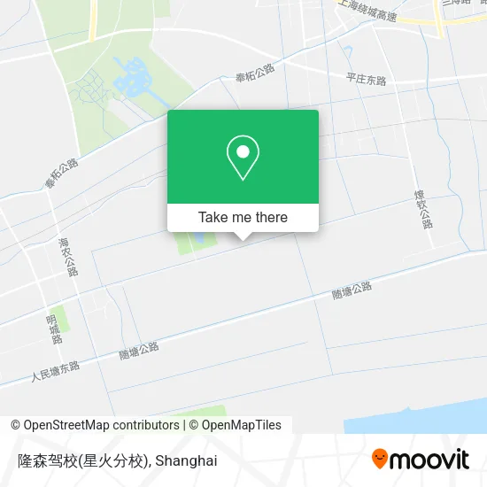 隆森驾校(星火分校) map