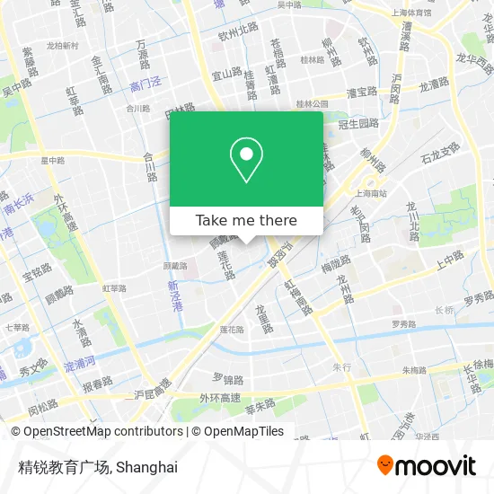 精锐教育广场 map