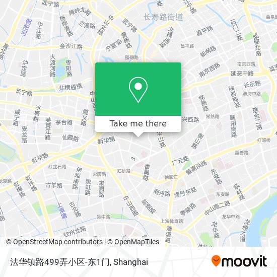 法华镇路499弄小区-东1门 map