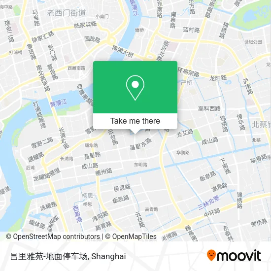 昌里雅苑-地面停车场 map