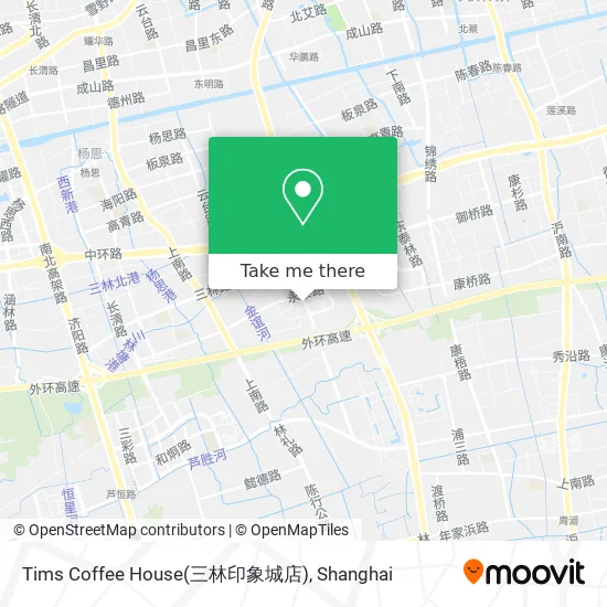 Tims Coffee House(三林印象城店) map
