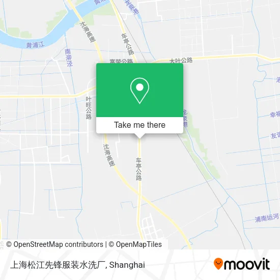 上海松江先锋服装水洗厂 map