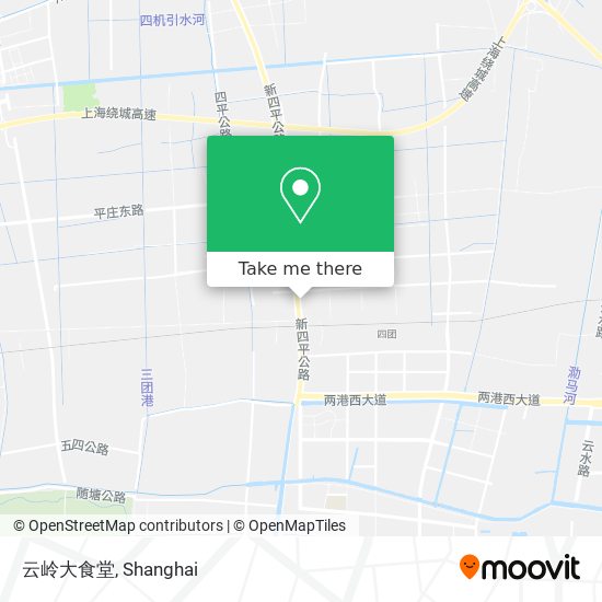 云岭大食堂 map