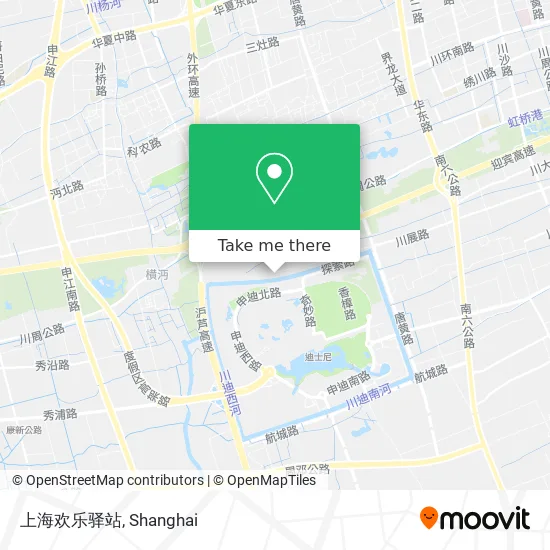 上海欢乐驿站 map