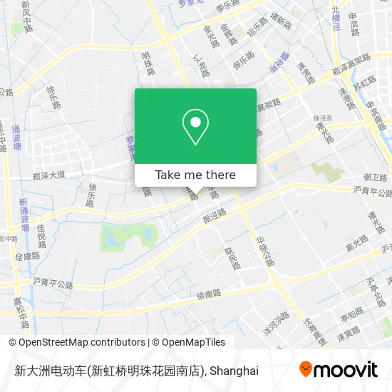 新大洲电动车(新虹桥明珠花园南店) map