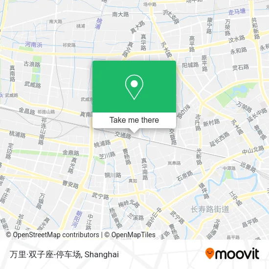 万里·双子座-停车场 map