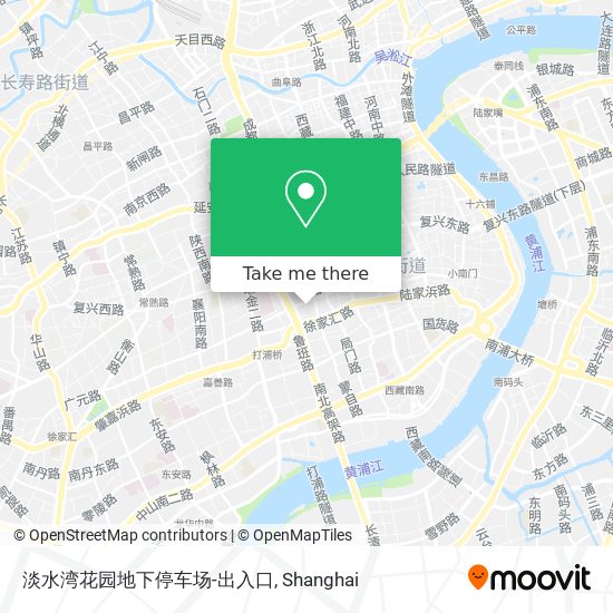 淡水湾花园地下停车场-出入口 map