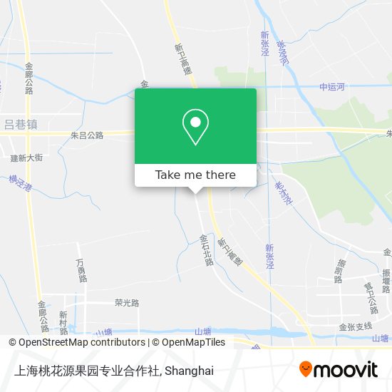 上海桃花源果园专业合作社 map