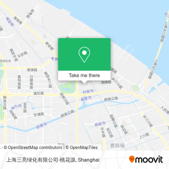 上海三亮绿化有限公司-桃花源 map