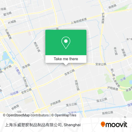 上海乐威塑胶制品制品有限公司 map