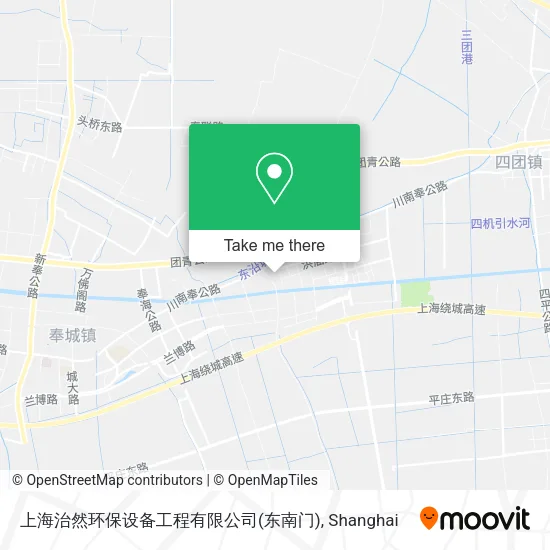 上海治然环保设备工程有限公司(东南门) map