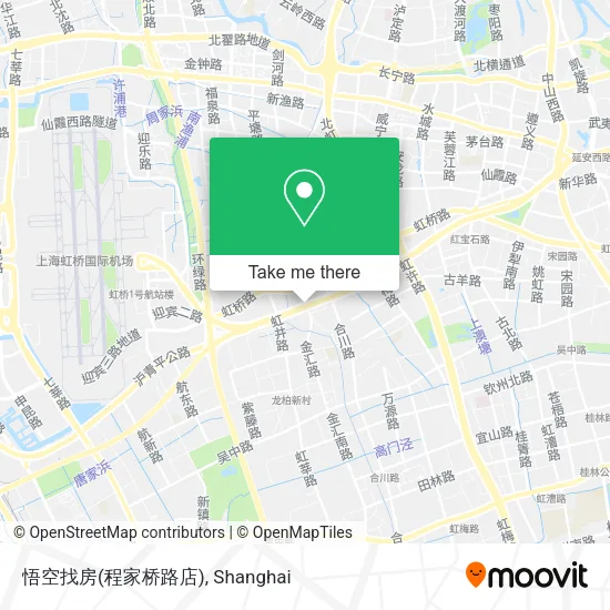 悟空找房(程家桥路店) map