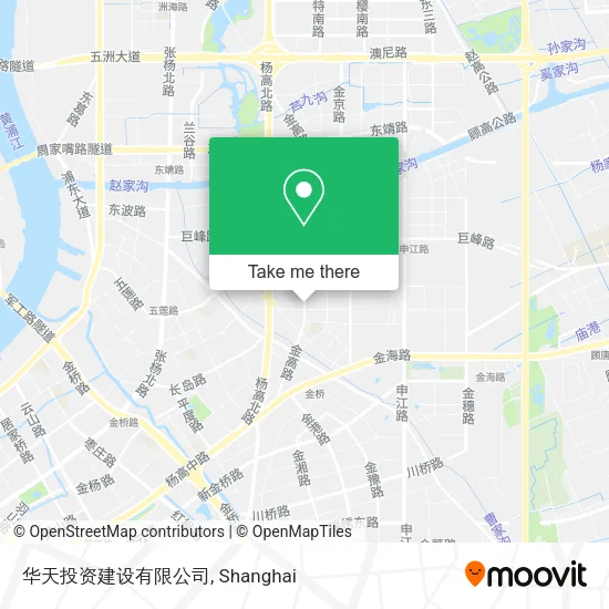 华天投资建设有限公司 map