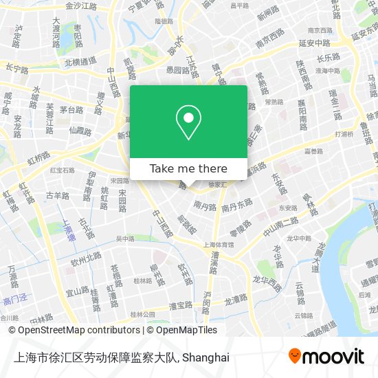 上海市徐汇区劳动保障监察大队 map