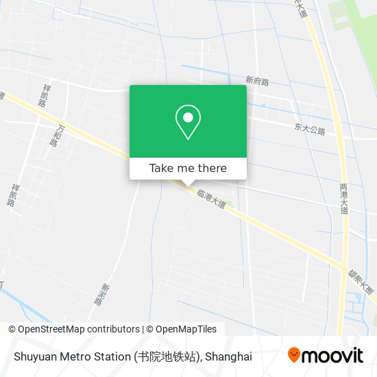 Shuyuan Metro Station (书院地铁站) map