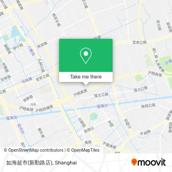如海超市(新勤路店) map
