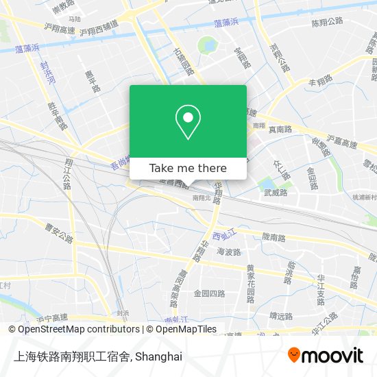 上海铁路南翔职工宿舍 map