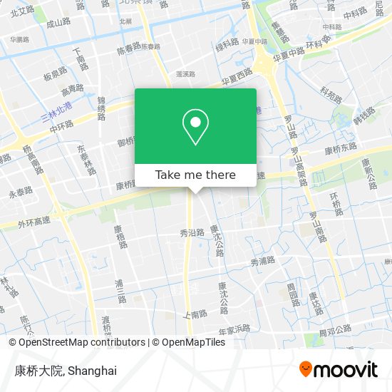 康桥大院 map