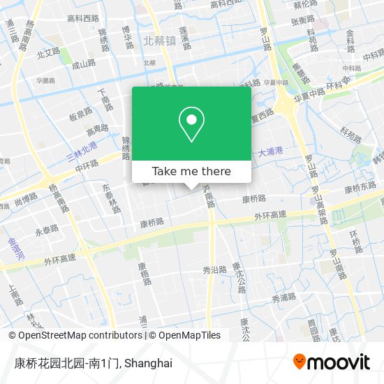 康桥花园北园-南1门 map
