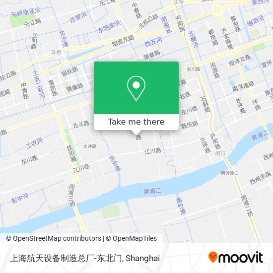 上海航天设备制造总厂-东北门 map