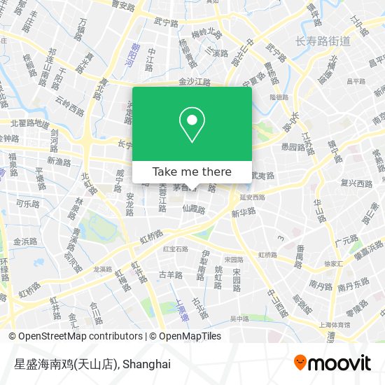 星盛海南鸡(天山店) map