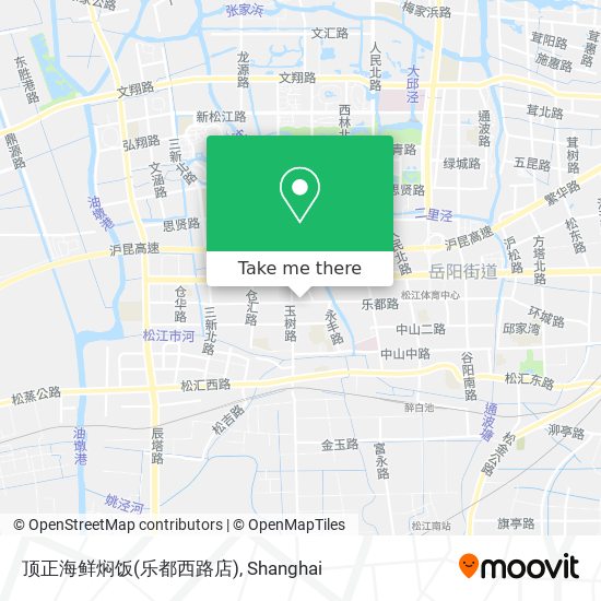 顶正海鲜焖饭(乐都西路店) map