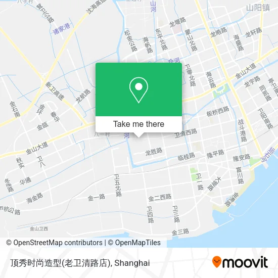 顶秀时尚造型(老卫清路店) map