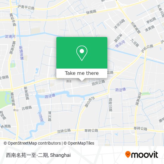 西南名苑一至-二期 map