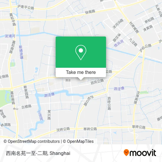 西南名苑一至-二期 map