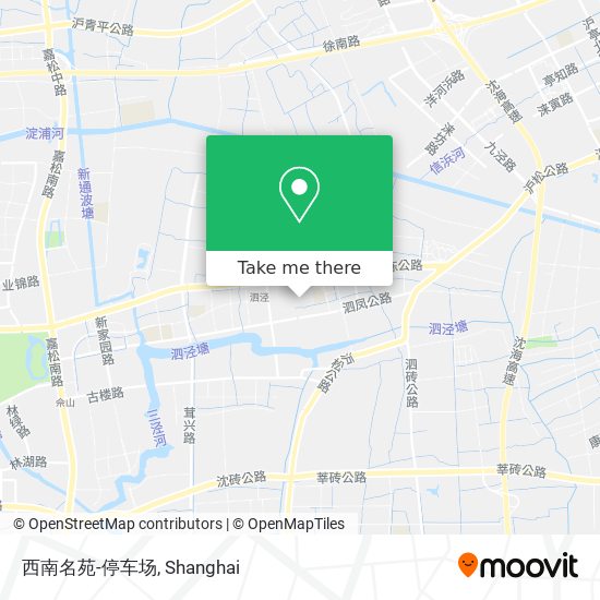 西南名苑-停车场 map