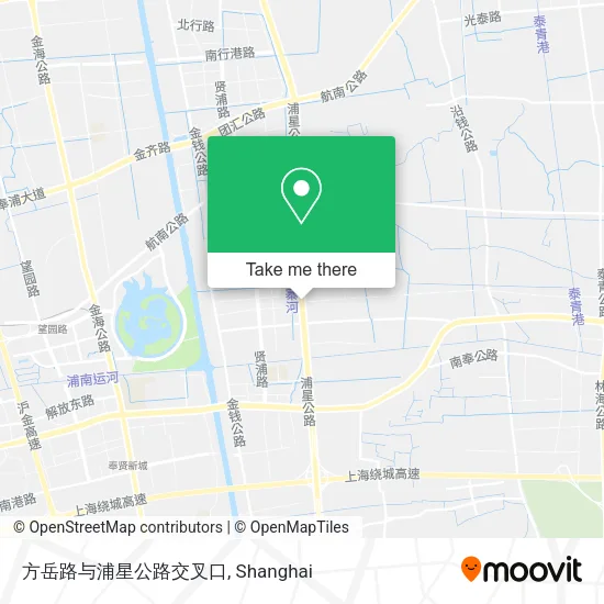 方岳路与浦星公路交叉口 map