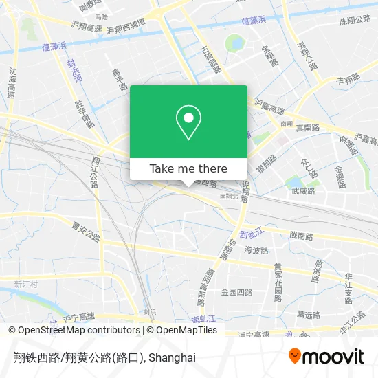 翔铁西路/翔黄公路(路口) map