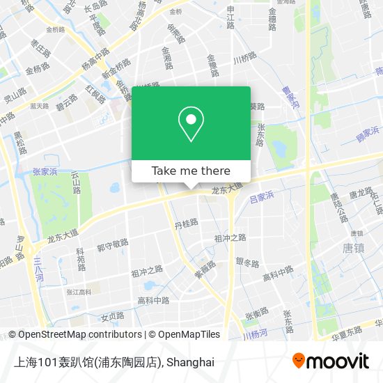 上海101轰趴馆(浦东陶园店) map