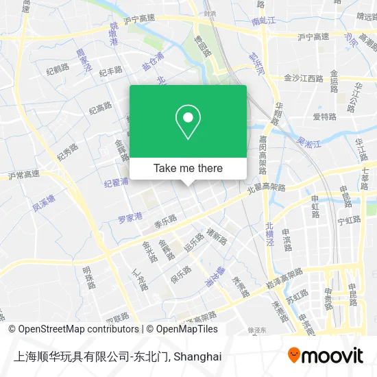 上海顺华玩具有限公司-东北门 map