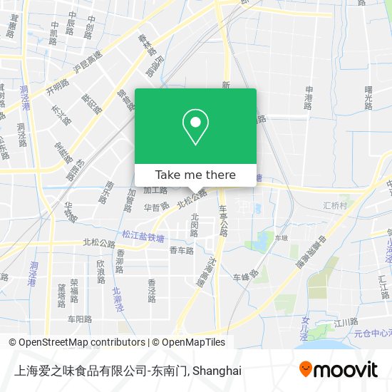 上海爱之味食品有限公司-东南门 map