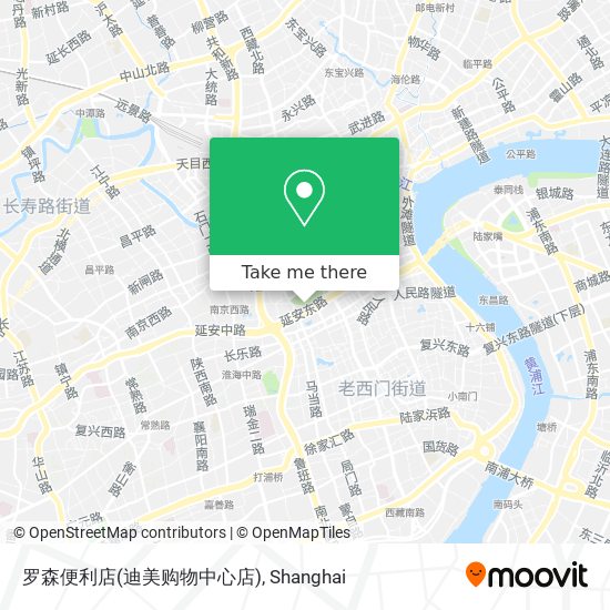 罗森便利店(迪美购物中心店) map