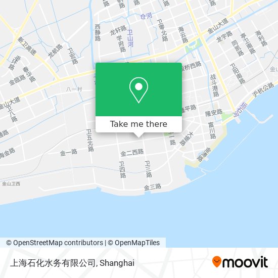 上海石化水务有限公司 map