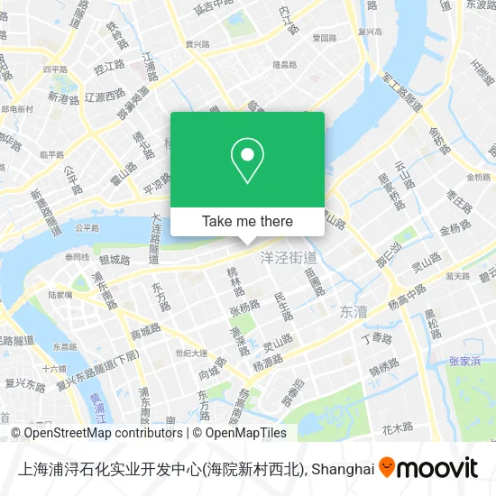 上海浦浔石化实业开发中心(海院新村西北) map