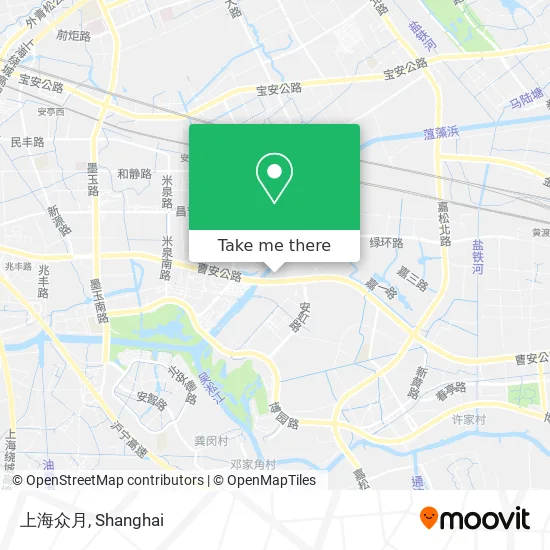 上海众月 map