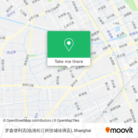 罗森便利店(临港松江科技城绿洲店) map