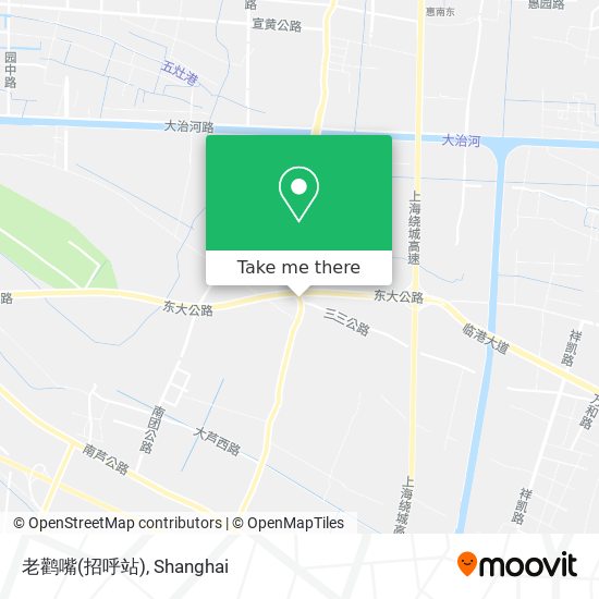 老鹳嘴(招呼站) map