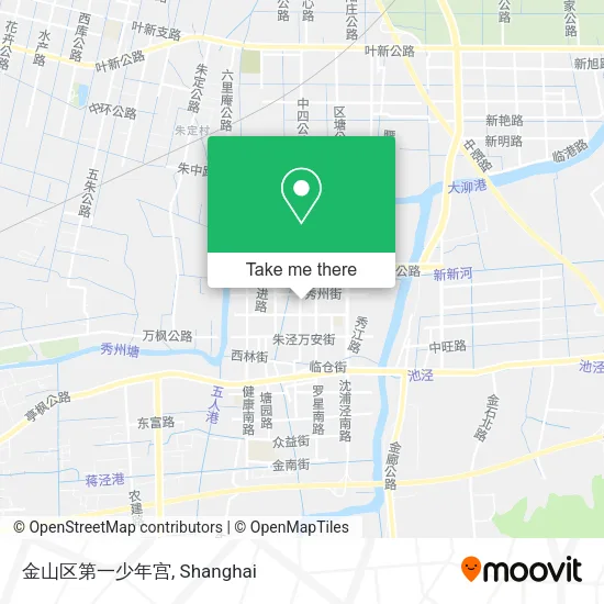金山区第一少年宫 map