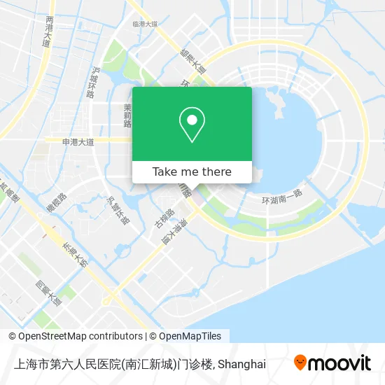 上海市第六人民医院(南汇新城)门诊楼 map