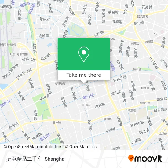 捷臣精品二手车 map