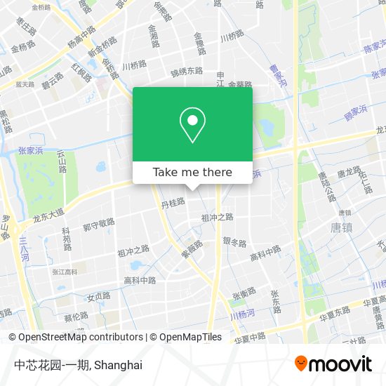 中芯花园-一期 map