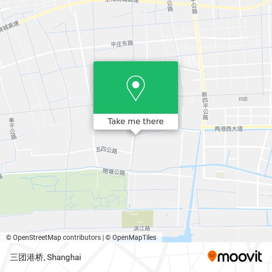 三团港桥 map