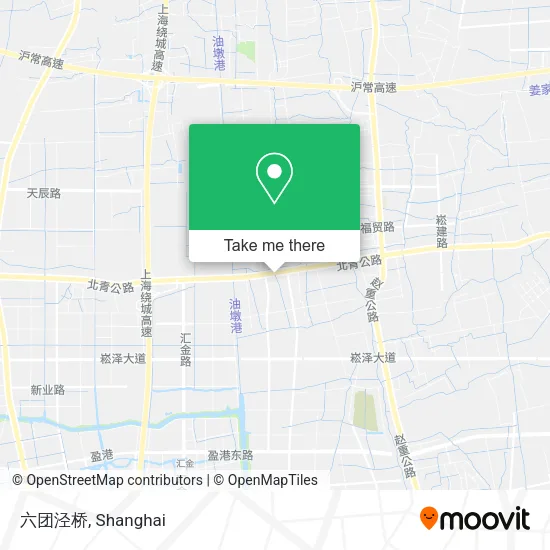 六团泾桥 map